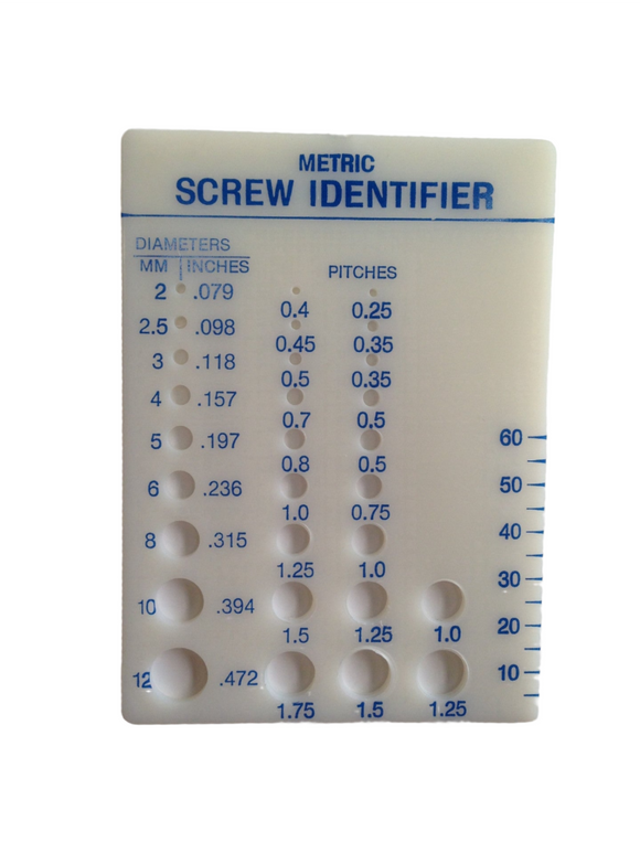 SC.34R Screw Chek'r/Indentifier (Metric), Plastic