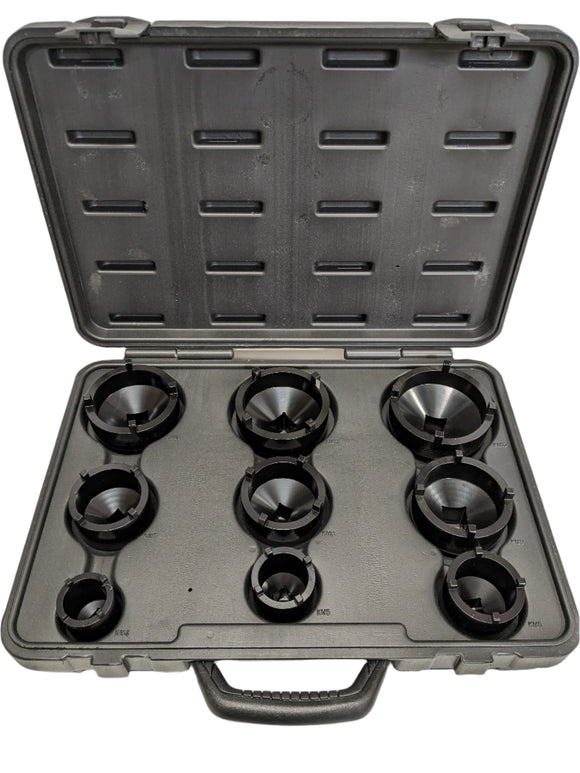 KM Bearing Locknut Socket Set, External Spigot