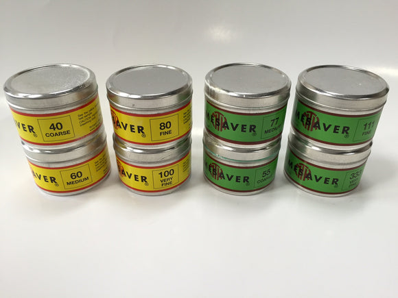 Lot of 5 Cans Timesaver Lapping Compound 77N Medium Steel Bronze Cast Iron